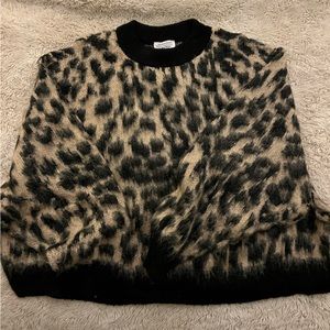 & Other Stories Leopard Sweater